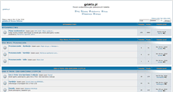 Desktop Screenshot of forum.galakta.pl